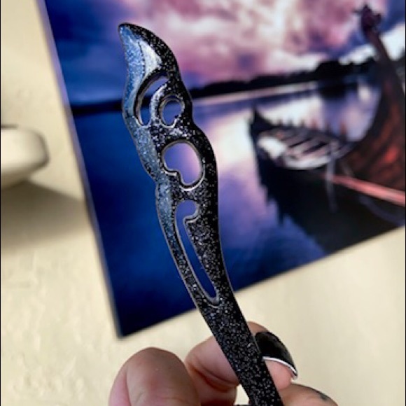 🖤SALE ! 2 for $25 Handmade hair pin stick - Picture 6 of 14